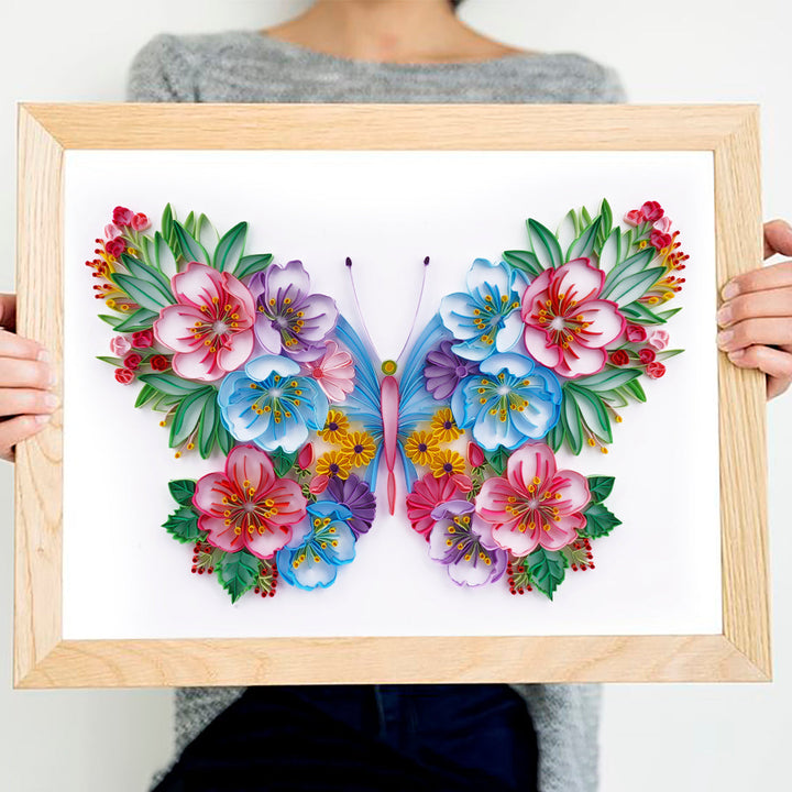 Flowery Butterfly Basic Kit (20*16 inch)