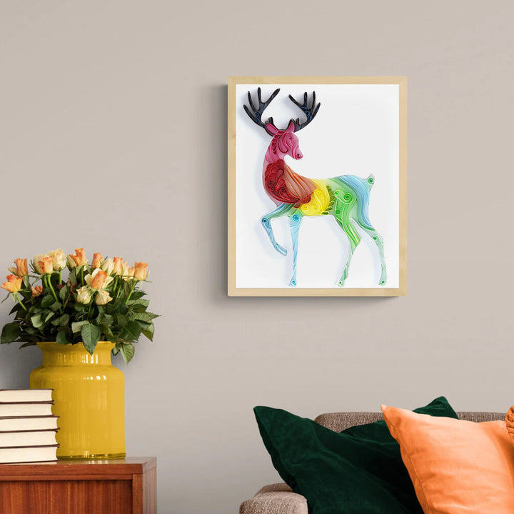 Nine Color Deer (10*8 inch)