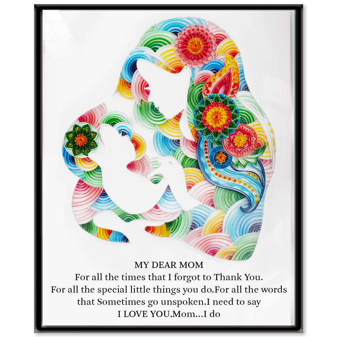 [Mother's Day Exclusive] Dear Mom - Paper Filigree Painting Kit（Standard Size）