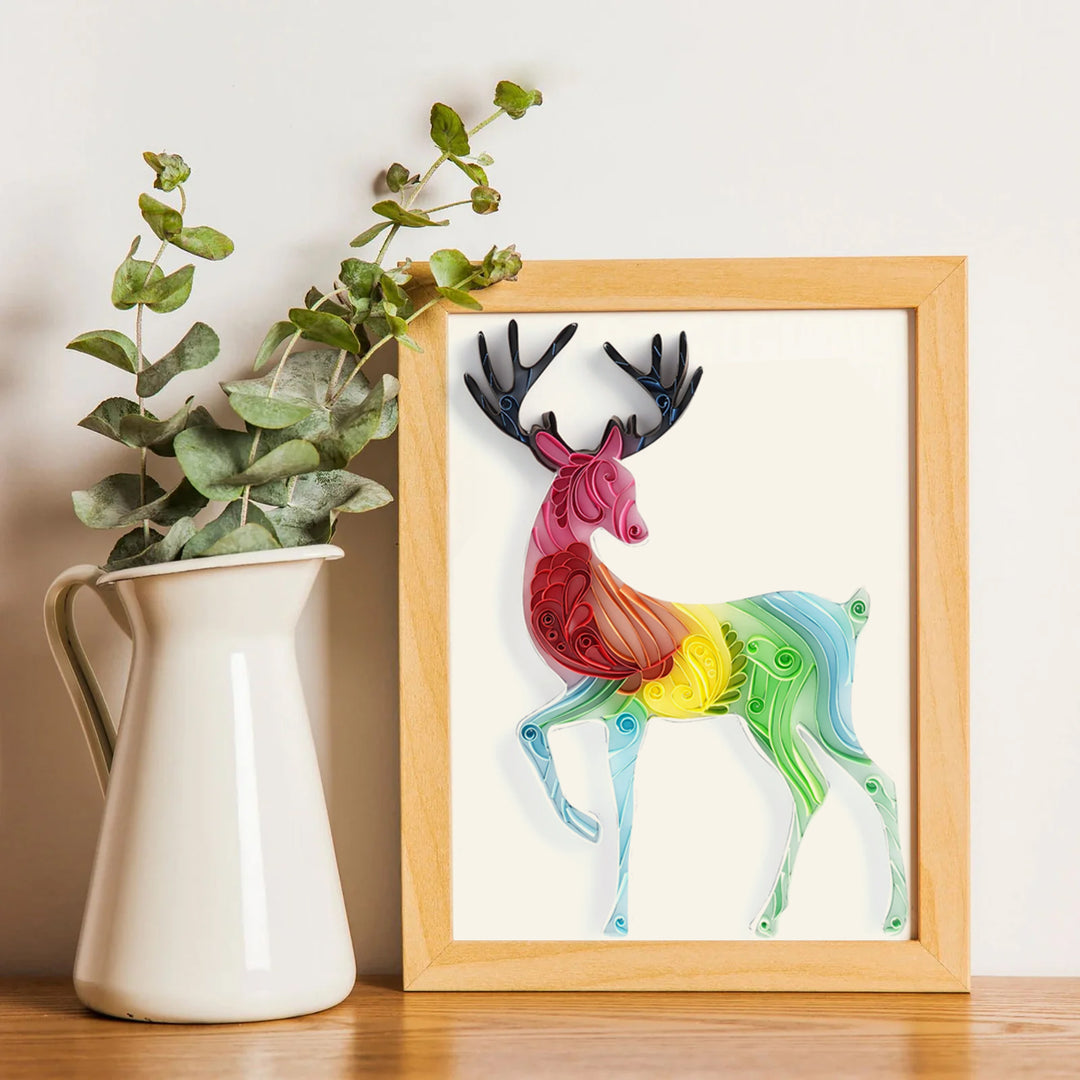 Nine Color Deer (10*8 inch)