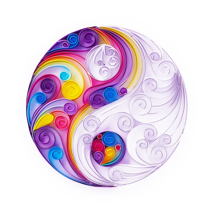Colorful Yin Yang (10*8 inch)