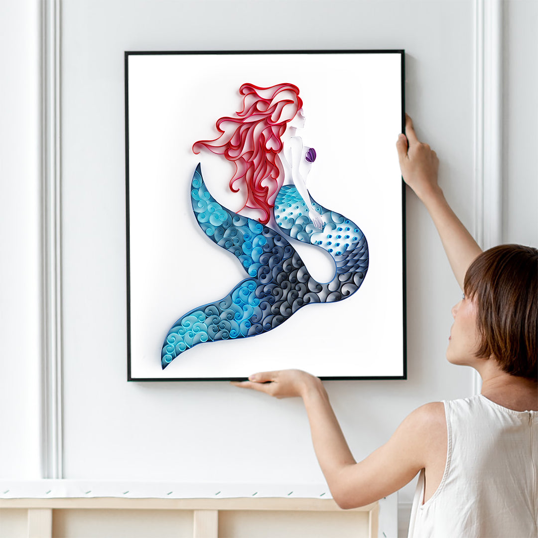 Mermaid Canvas Painting Kit