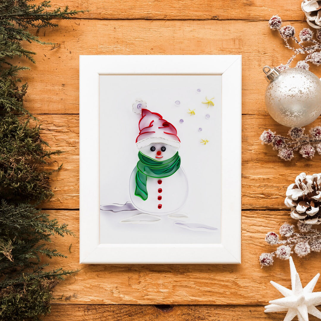 Christmas Snowman (10*8 inch)