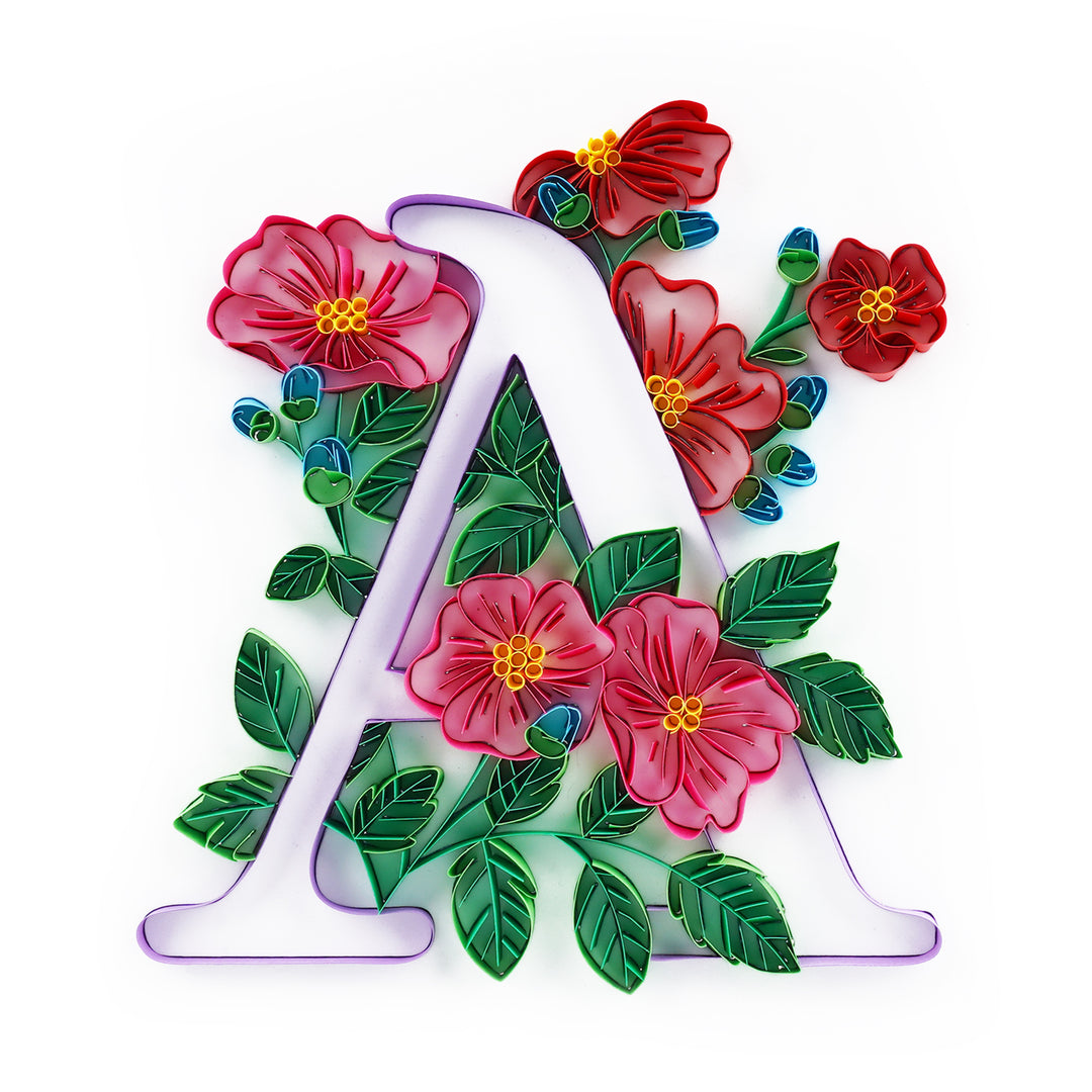 Flower Letters (10*8 inch)