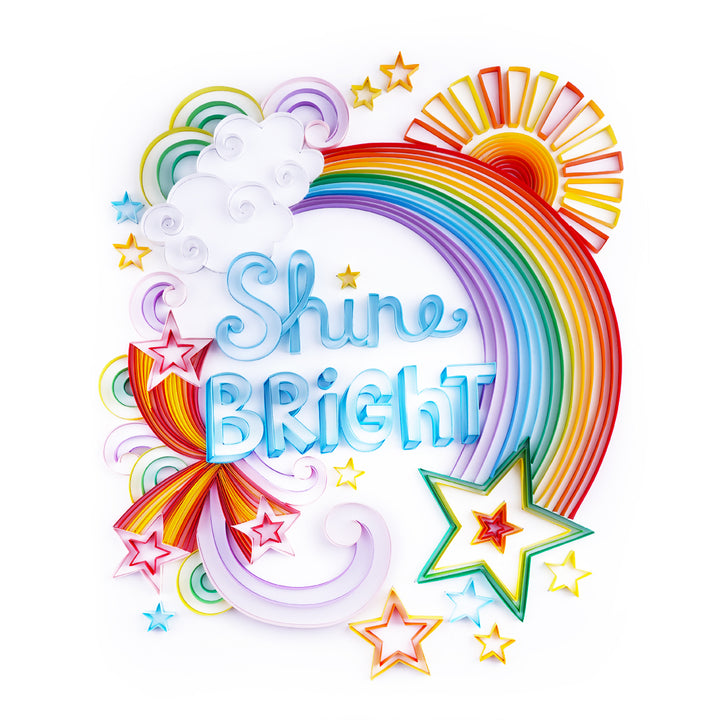 Shine Bright - Paper Filigree Painting Kit（Standard Size）