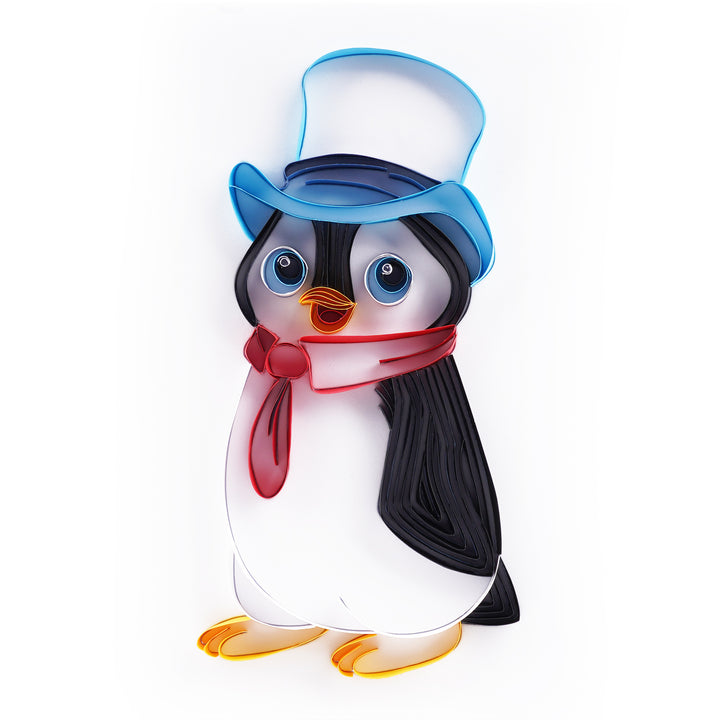 Penguin with Hat (10*8 inch)