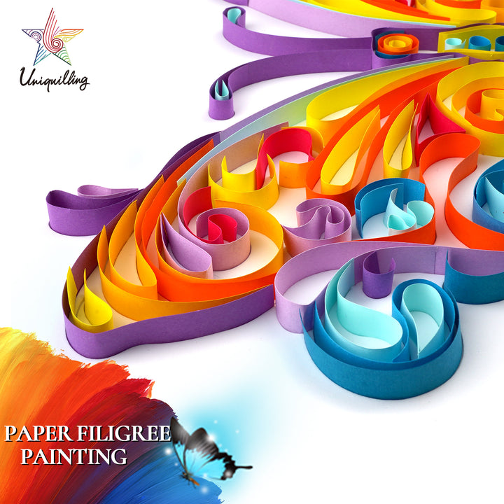 Beautiful Butterfly - Paper Quilling & Filigree Painting Kit