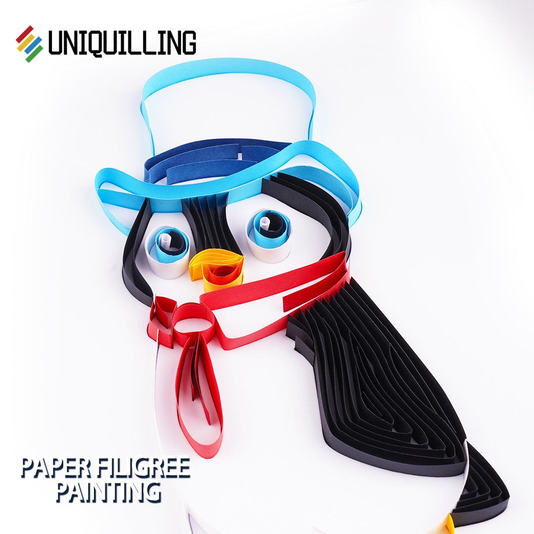 Penguin with Hat (10*8 inch)