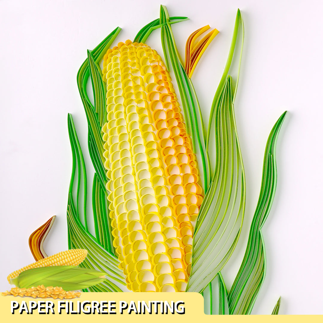 Maize - Paper Filigree Painting Kit