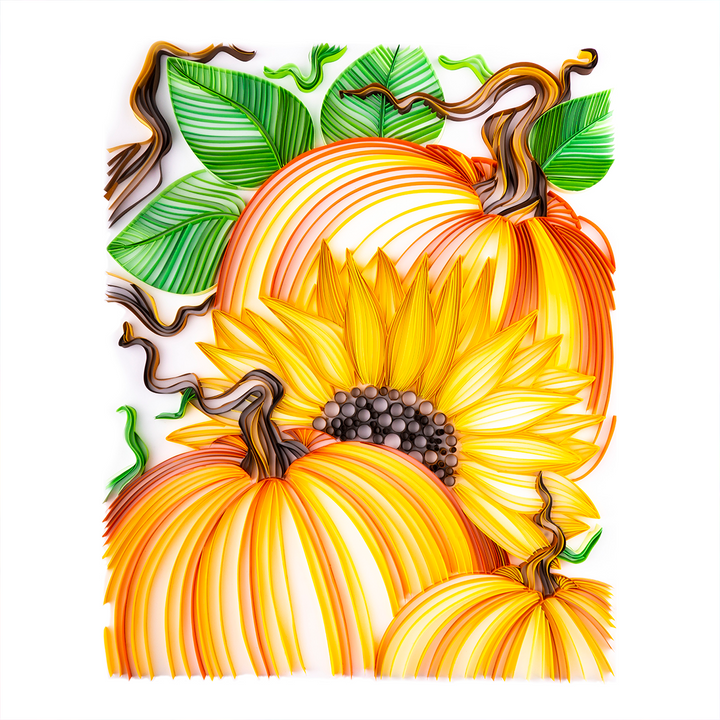 Pumpkins - Paper Filigree Painting Kit
