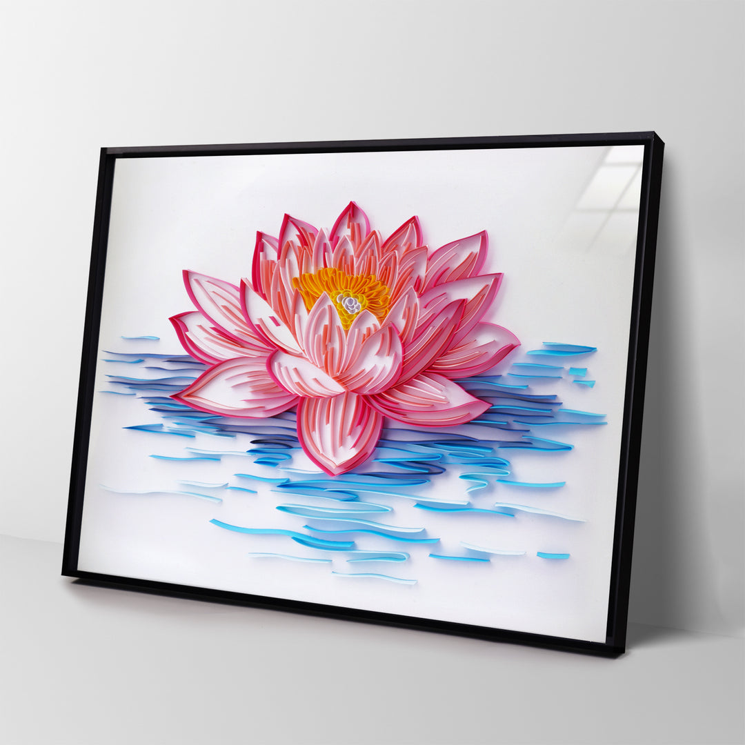 Quiet Water Lily - Paper Filigree Painting Kit