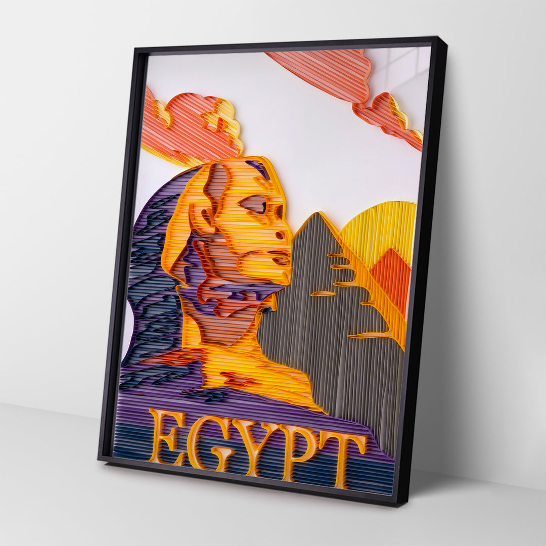 The Sphinx - Paper Filigree Painting Kit