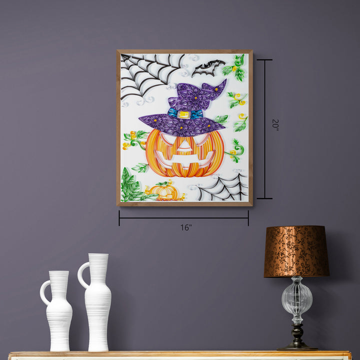 Special Offer - Halloween Pumpkin - Paper Filigree Painting Kit