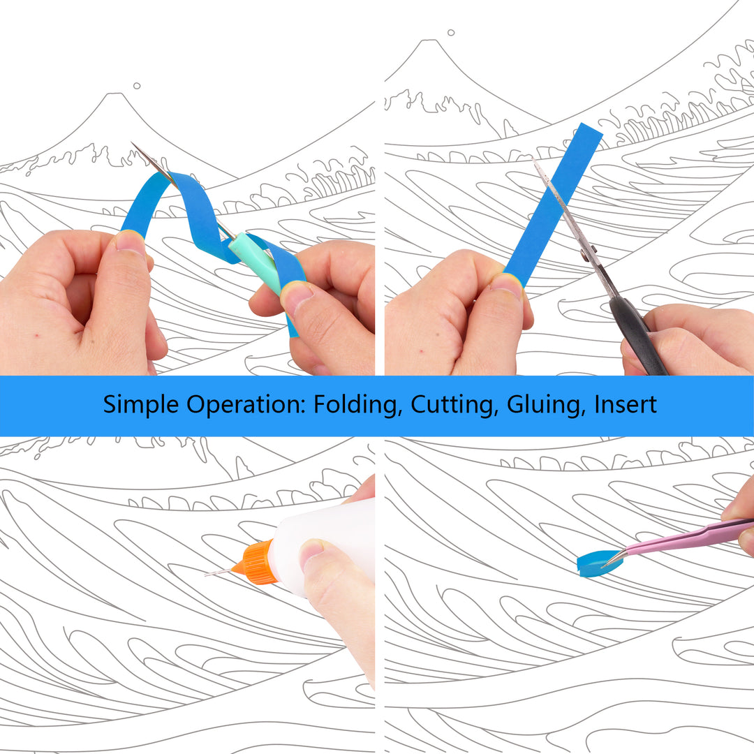 How to draw a wave! 🌊#tongfushop #markers #paintingcreations