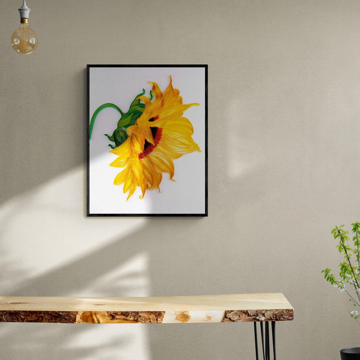 Flash Sale - Sunflower - Paper Filigree Painting Kit（Standard Size）