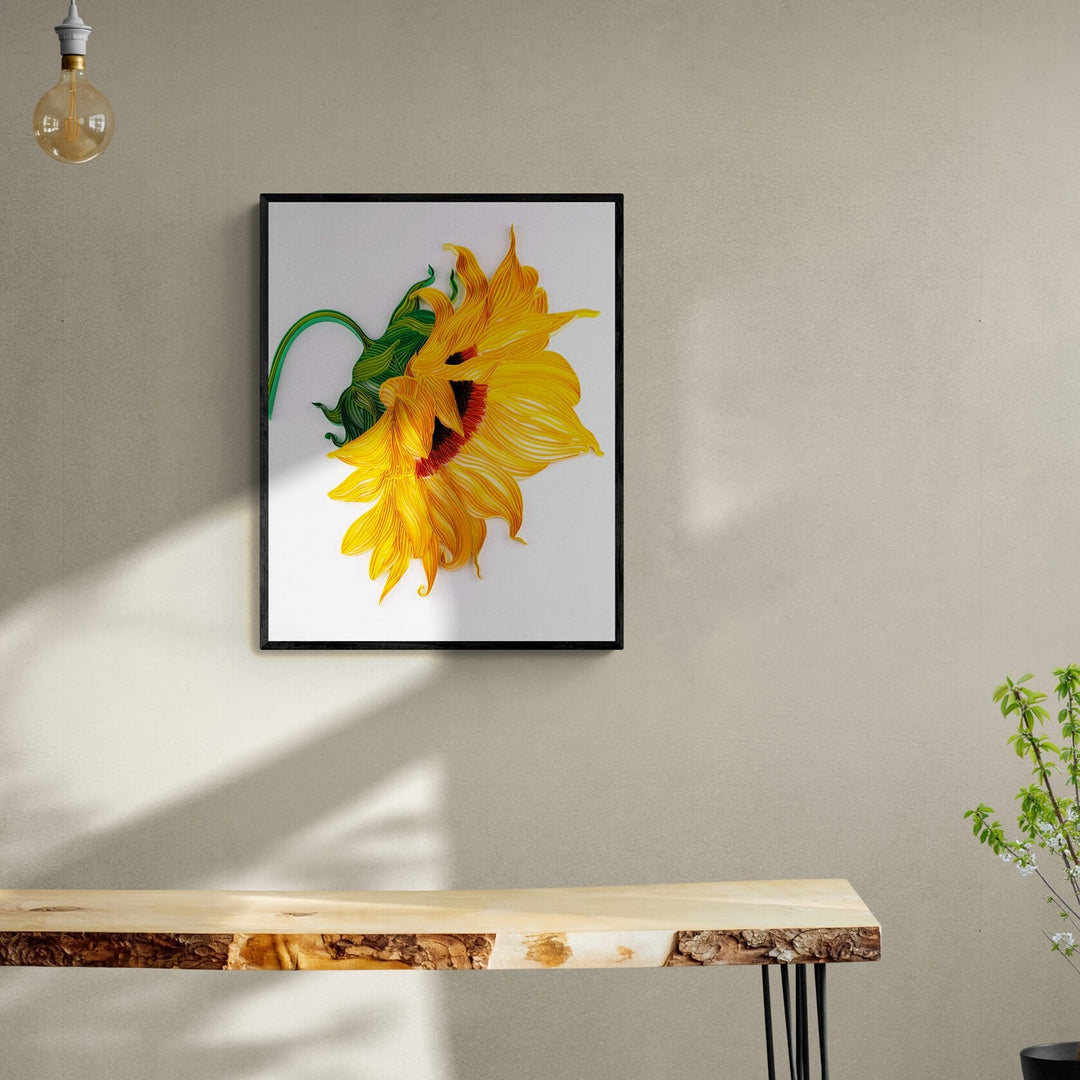Flash Sale - Sunflower - Paper Quilling & Filigree Painting Kits（Standard Size）