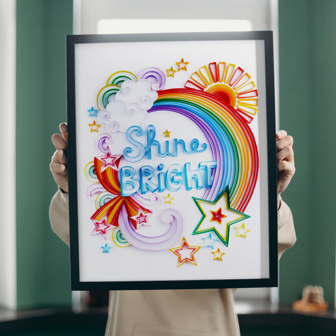 Shine Bright - Paper Filigree Painting Kit（Standard Size）