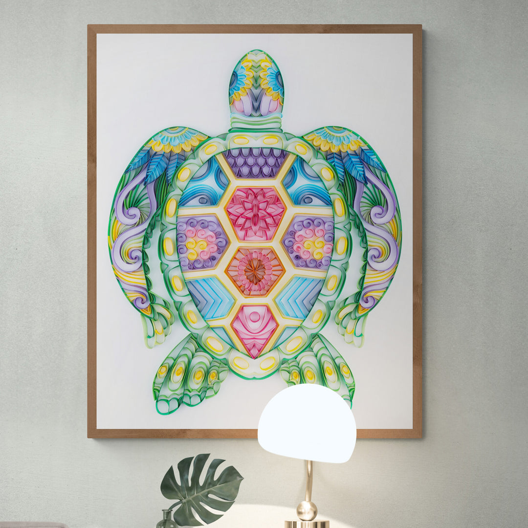 Myrtle the Turtle Art Kit 12 x 16 or 16 x 20 — Ellen's Art / Blessed and  Broken Creations