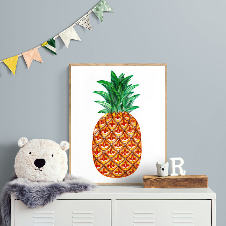 Pineapple - Paper Filigree Painting Kit