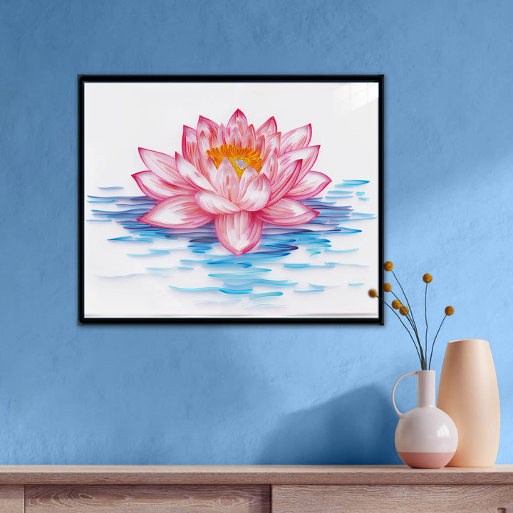 Quiet Water Lily - Paper Filigree Painting Kit