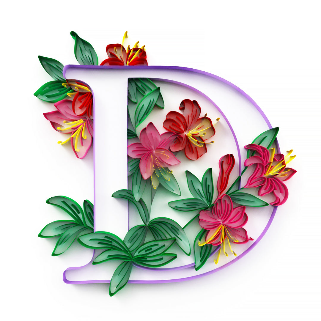 Special Offer - Flower Letters (10*8 inch)