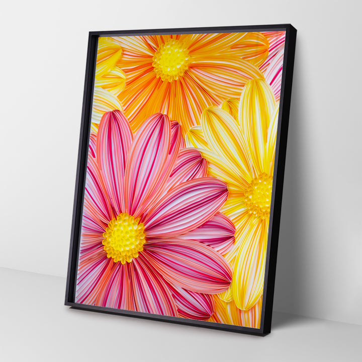 Blooming Flowers - Paper Filigree Painting Kit