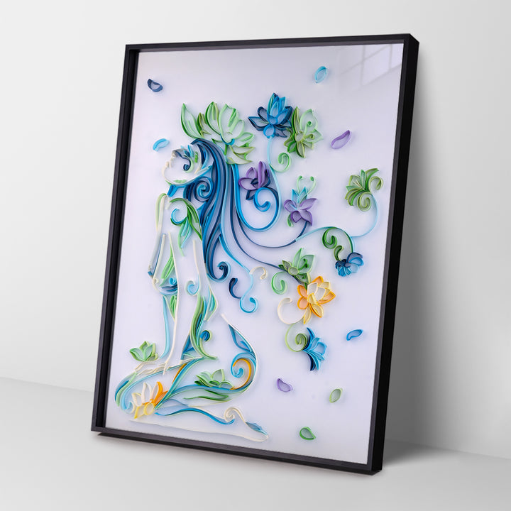Flower Genie - Paper Filigree Painting Kit（Standard Size）