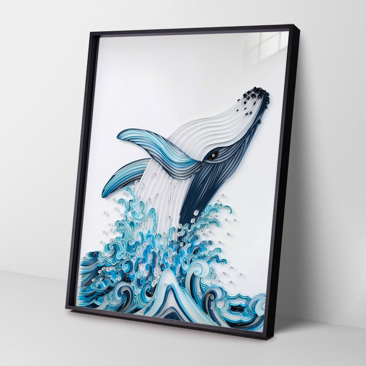 Jumping Whale - Paper Filigree Painting Kit
