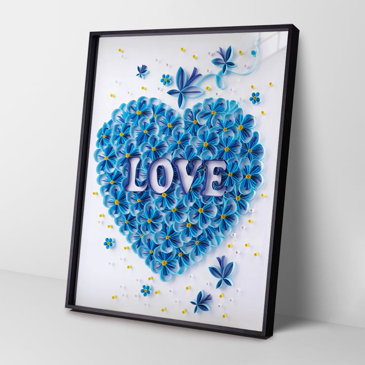 Love Hydrangea - Paper Filigree Painting Kit